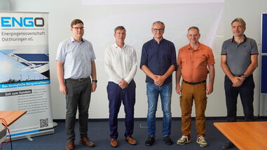 Sommertour von Umweltminister Bernhard Stengele macht Station bei der ENGO in Schmölln Sommertour von Umweltminister Bernhard Stengele macht Station bei der ENGO in Schmölln